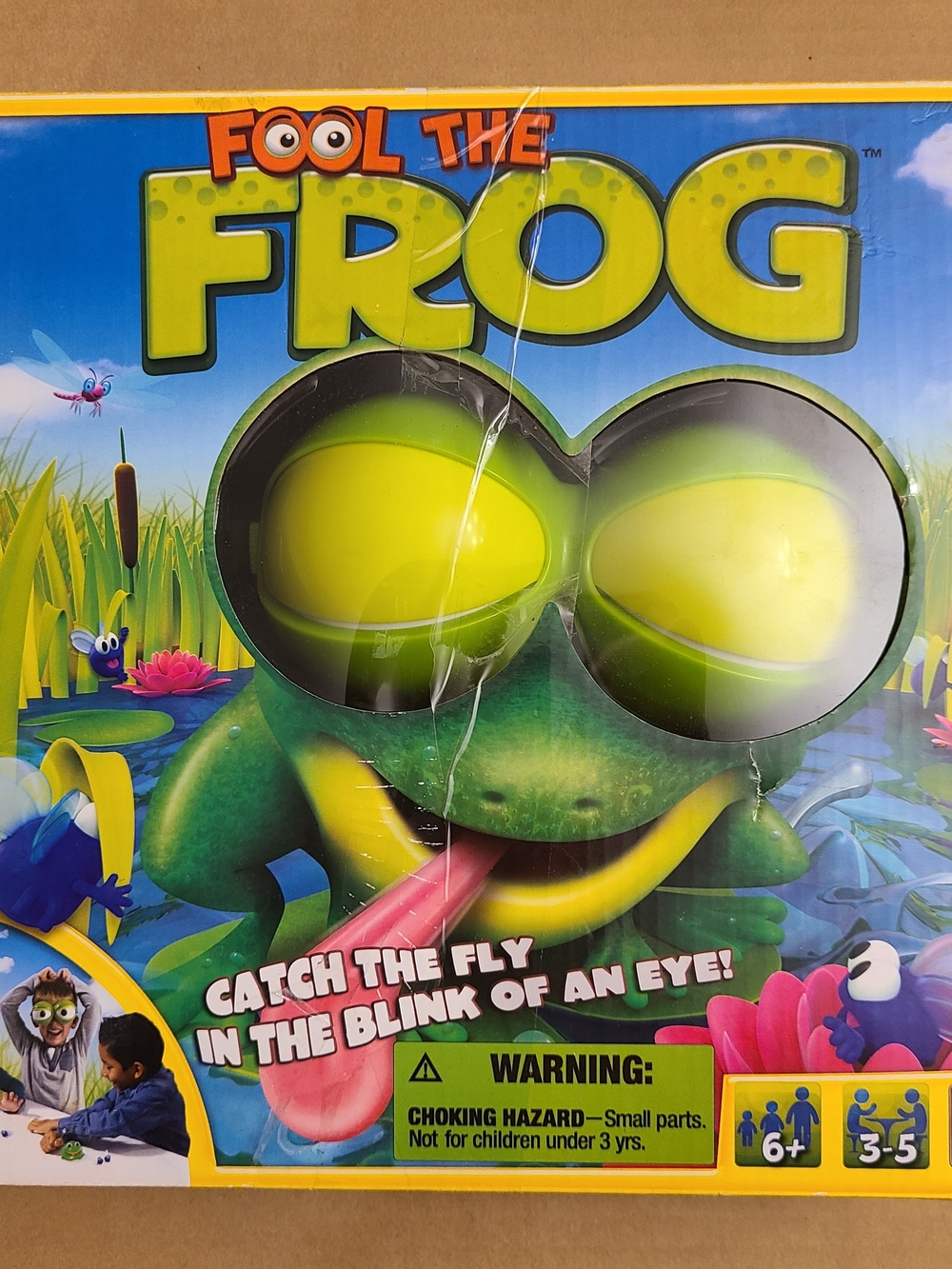 Fool the Frog Catch-The-Fly Game — Green